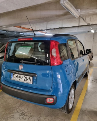 Fiat Panda cena 20000 przebieg: 60000, rok produkcji 2012 z Wrocław małe 29